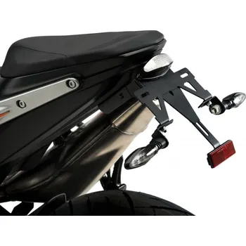 Nastavitelný držák SPZ PUIG 9683N černý KTM Duke 790 ABS 2018-2019