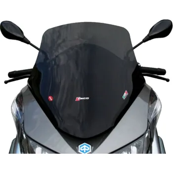 Plexi štít Faco 267008358 kouřová 580x630 PIAGGIO/VESPA X10 350 2012-2015