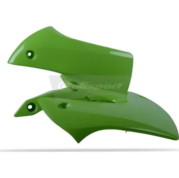 Spoilery chladiče POLISPORT 8429300014 (pár) zelená 05 KAWASAKI KLX 110 2002-2009