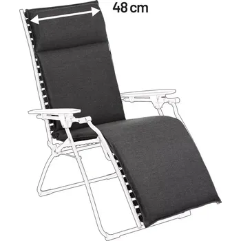 Křeslo Náhradní potah relaxační křeslo EVOLUTION Hedona® šedá Onyx