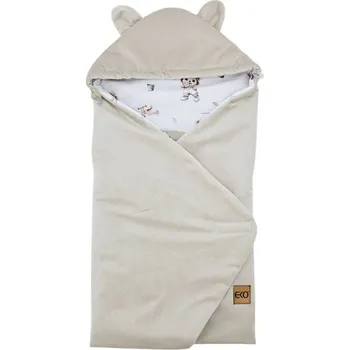 EKO fusak do autosedačky Velvet medvěd zahradník