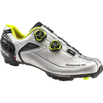 Pánské cyklistické tretry GAERNE tretry MTB Kobra Carbon PLUS silver - 45 44