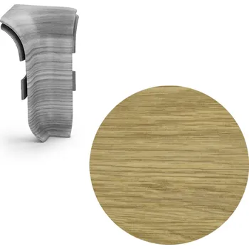 SALAG AP28 vnitřní růžek k soklové liště NGF56, PVC Gallego, 56 mm, 1 ks