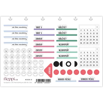 samolepka Fleppi Červen 2025 | arch 6