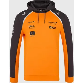 Pánská mikina Týmová mikina s kapucí McLaren F1 s logy sponzorů L