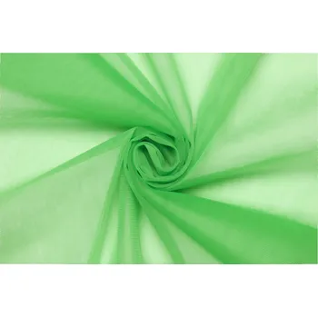 Tyl jemný 300 cm šíře - Zelená
