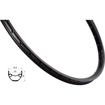 Ráfek na kolo ráfek FORCE XC DISC 559x23, 36děr, černý