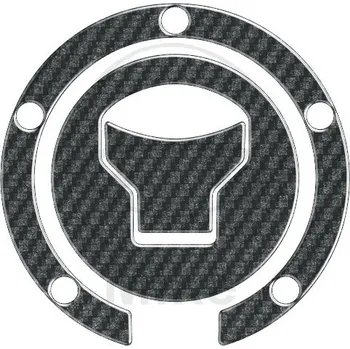 Motodoplněk Ochranná nálepka na víčko nádrže JMT karbonový 2H829483