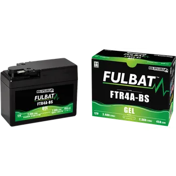 Motobaterie baterie 12V, FTR4A-BS GEL, 12V, 2.3Ah, 45A, bezúdržbová GEL technologie 113x48x85 FULBAT (aktivovaná ve výrobě) HONDA SZX 50 S Super Sport X8R 1998-2002