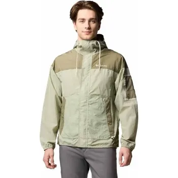 Pánská bunda Pánská větrovka Columbia CHALLENGER II WINDBREAKER XXL Světle zelená, Khaki, Bílá