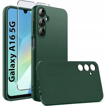 Pouzdro na mobilní telefon Zadní Kryt KrainaGSM pro Samsung Galaxy A16 5G zelený