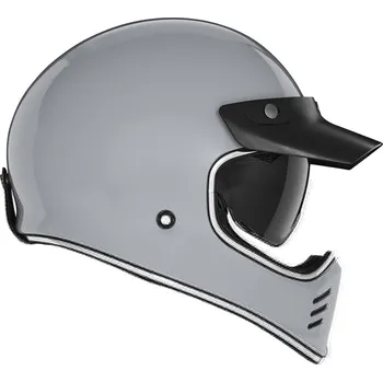 Helma na motorku Integrální helma na motorku NOX PREMIUM SEVENTY II šedá XL