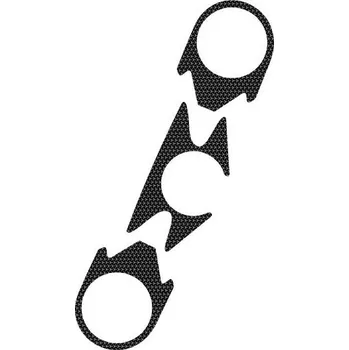 Ochranné nálepky na "brýle" PUIG NAKED 7415U šedá 7415U