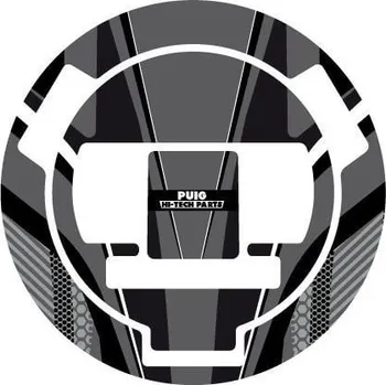 Motodoplněk Ochranné nálepky na víčko nádrže PUIG RADIKAL 6300U šedá BMW K 1600 GT/GTL 2011-2018