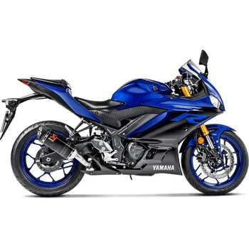 homologovaná výfuková koncovka, řada Slip-On Line (Carbon), Akrapovič YAMAHA YZF-R3 2017-2022