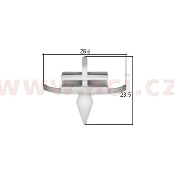 plastová příchytka (sada 10 ks) 72309