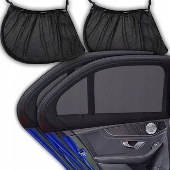 Stínítko do auta Sluneční clona do auta 110x52 cm 2 ks