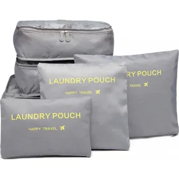 Cestovní taška Sada cestovních organizéru do kufru Barva: Šedá