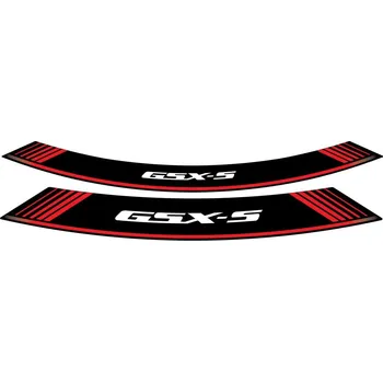 Linka na ráfek PUIG GSXS 9442R červená linky na ráfek - sada 8ks SUZUKI GSX-S 750 2017-2018