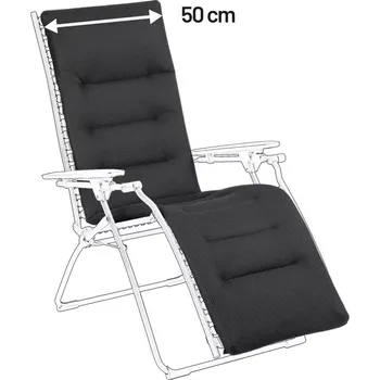 Křeslo Náhradní potah relaxační křeslo EVOLUTION BeComfort šedá Dark Grey