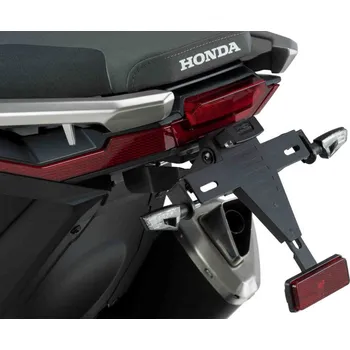 Nastavitelný držák SPZ PUIG 9706N černý HONDA X-ADV 750 2017-2019