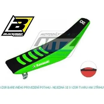 Moto sedlo Potah sedla Kawasaki KXF250 / 09-12 + KXF450 / 09-11 - barva černo-zelená - typ potahu DG3 KAWASAKI KX 250 F 2009-2012