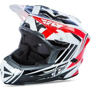 přilba MTB Default, FLY RACING, dětská (červená/černá/bílá) (Velikost: YL) 73-9162Y