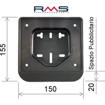 Destička k nýtovačce a děličce RMS 142700040 pro motorky a skútry 142700040