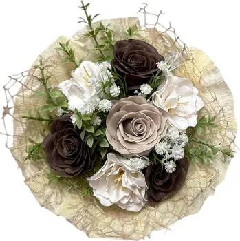 Dortová svíčka DANNY MADE Mýdlová květina A44