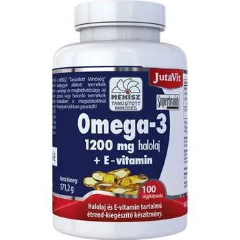 Přírodní produkt JutaVit Omega-3 Fish Oil 1200 mg (100 Měkká kapsla)