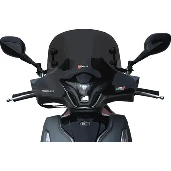 Plexi štít Faco 267008316 kouřová  335x500 KYMCO New People 125 S 2018-2019