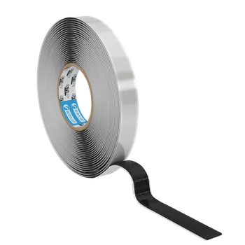 Lepicí páska BUTYLFIX Oboustranná butylová páska 20 mm x 3,0 mm / 7 mb černá