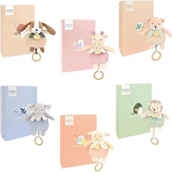 plyšák Doudou Plyšové zvířátko hrající melodii 20 cm 1 ks