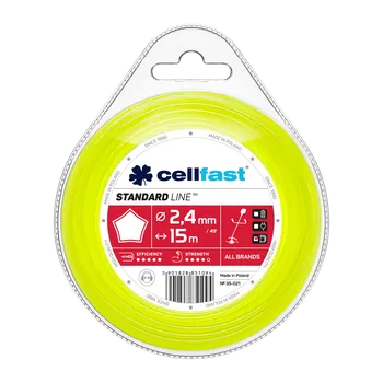 Struna do sekačky Vyžínací struna STANDARD - hvězda 3,0 mm 15 m