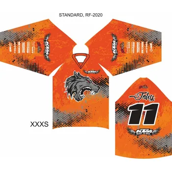 Moto dres Dres na zakázku Motokros, Enduro, MTB, BMX, DH, 173 2H1128172