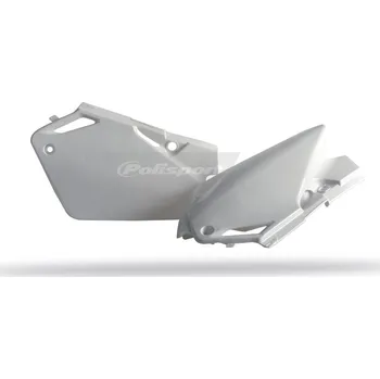 Boční číslové tabulky POLISPORT 8602100001 (pár) bílá 8602100001