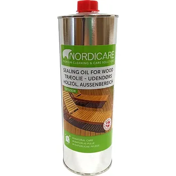 barva a nátěr na dřevo Nordicare - Těsnící olej (Sealing oil for wood) venkovní (1L)