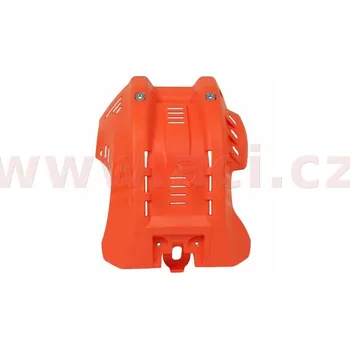 plastový kryt motoru KTM, RTECH (oranžový) KTM EXC-F 350 2016-2021