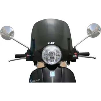 Plexi štít Faco NEW LINE 267008341 kouřová 460x495 PIAGGIO/VESPA LX 125 2005-2014