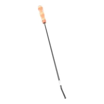 Krbové nářadí ISKRA, UNIVERZÁLNÍ KRBOVÝ POHRABÁČ S DŘEVĚNOU RUČKOU ISKRA "I", 610 mm