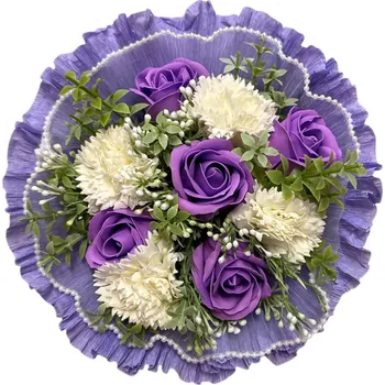 Dortová svíčka DANNY MADE Mýdlová květina A34