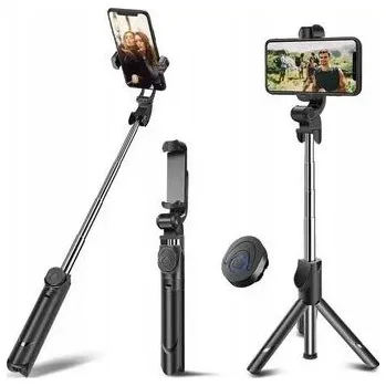 Selfie tyč Selfie tyč / Stativ STAND černý