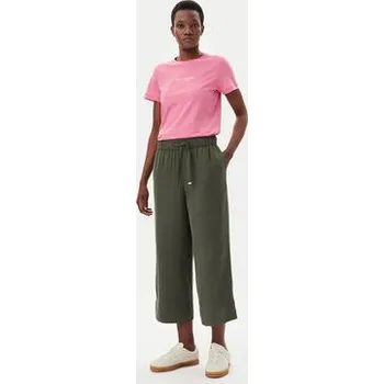 Dámské kalhoty Tom Tailor Kalhoty culottes 1045438 Zelená Regular Fit 40_28