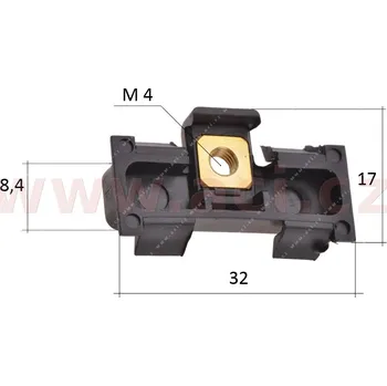 Motodíl plastová příchytka (sada 5 ks) 55218T