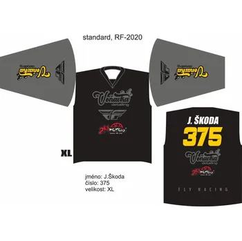 Moto dres Dres na zakázku Motokros, Enduro, MTB, BMX, DH, 169 2H1128168