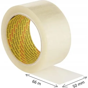 Lepicí páska Balicí páska 50mm/66m Scotch průhledná