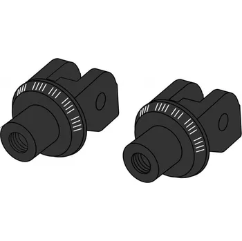 Adaptéry stupaček PUIG 6456N černý YAMAHA FZ6 (Fazer)/ABS 2004-2009