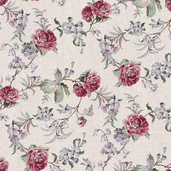 AMARA 042 Dekorační látka typu TZ7030, šířka 140 Cm, barva 001 růžová