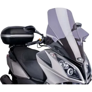 Plexi štít PUIG V-TECH LINE TOURING 6790H kouřová KYMCO X-Town 300 2016-2019