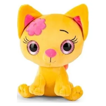 plyšák Maskotka kot żółty 20cm